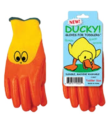 Toddler's Ducky Gloves